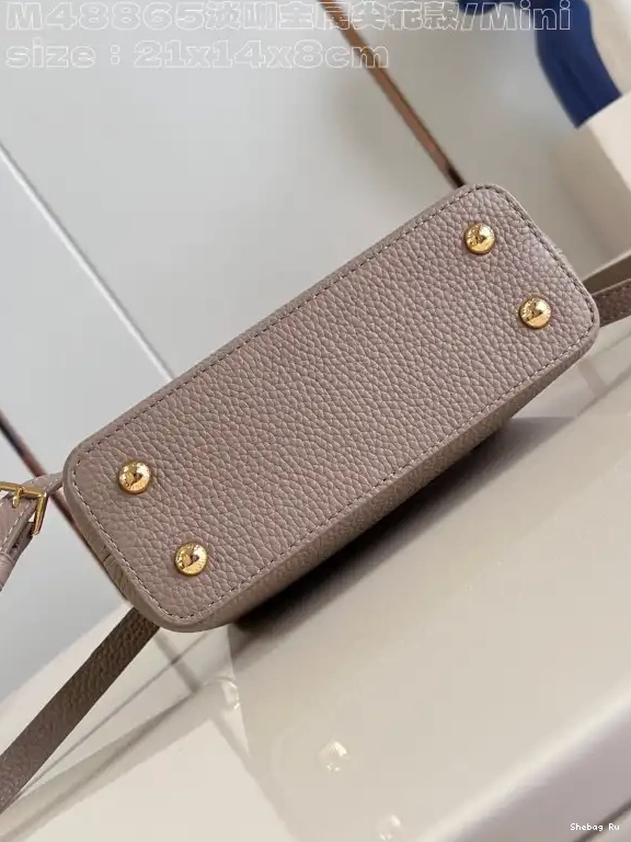 LOUIS VUITTON CAPUCINES MINI-21*14*8CM 0610